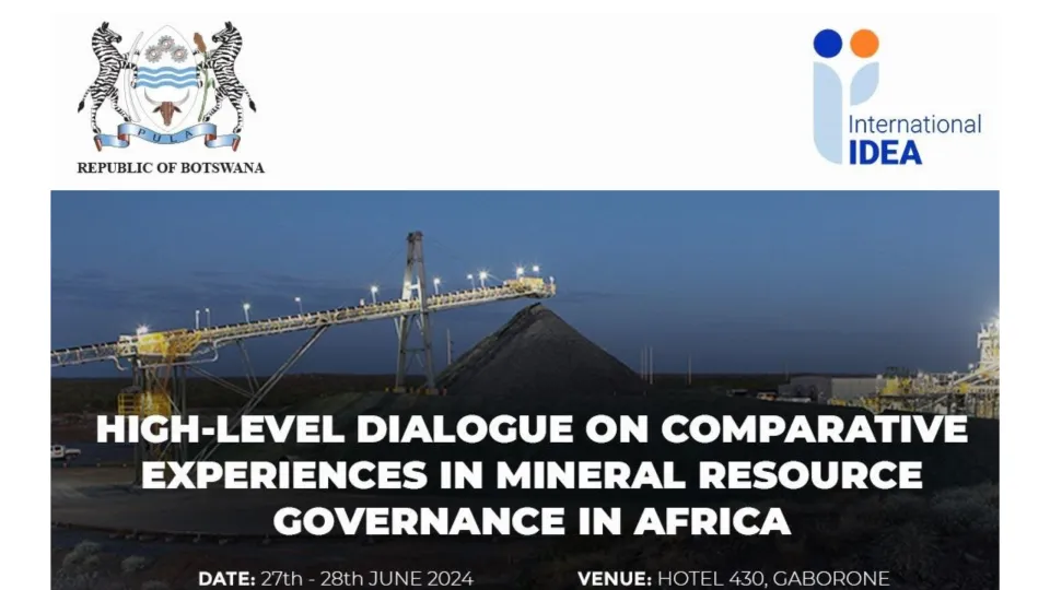 MRG Conference, Gaborone, International IDEA